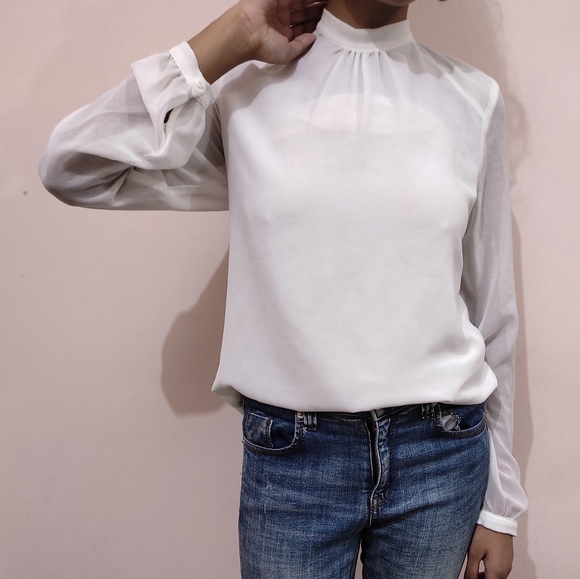 zara Backless white top - Picture 6 of 6